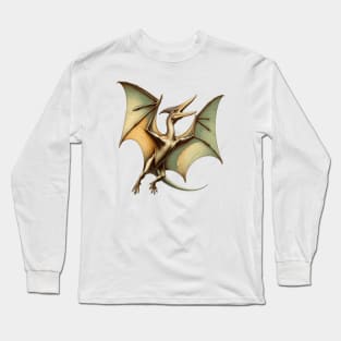 Pterodactyl in Flight Long Sleeve T-Shirt